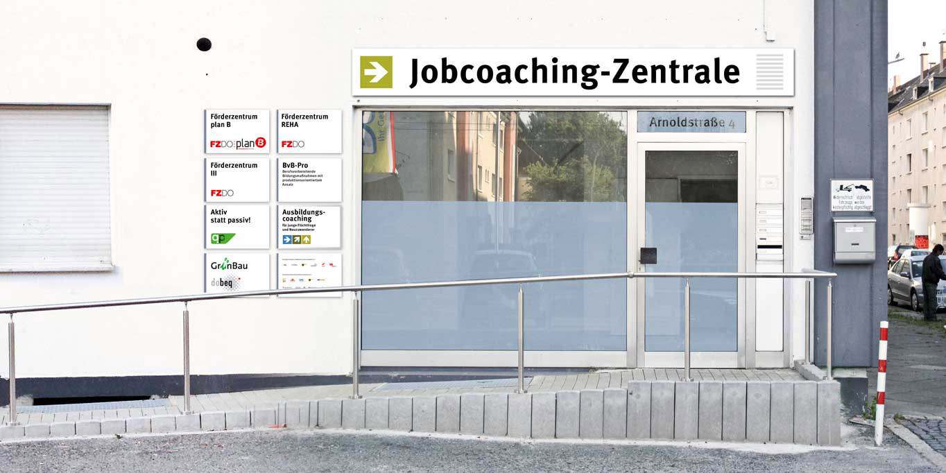 Front Jobcoachingzentrale Arnoldstraße